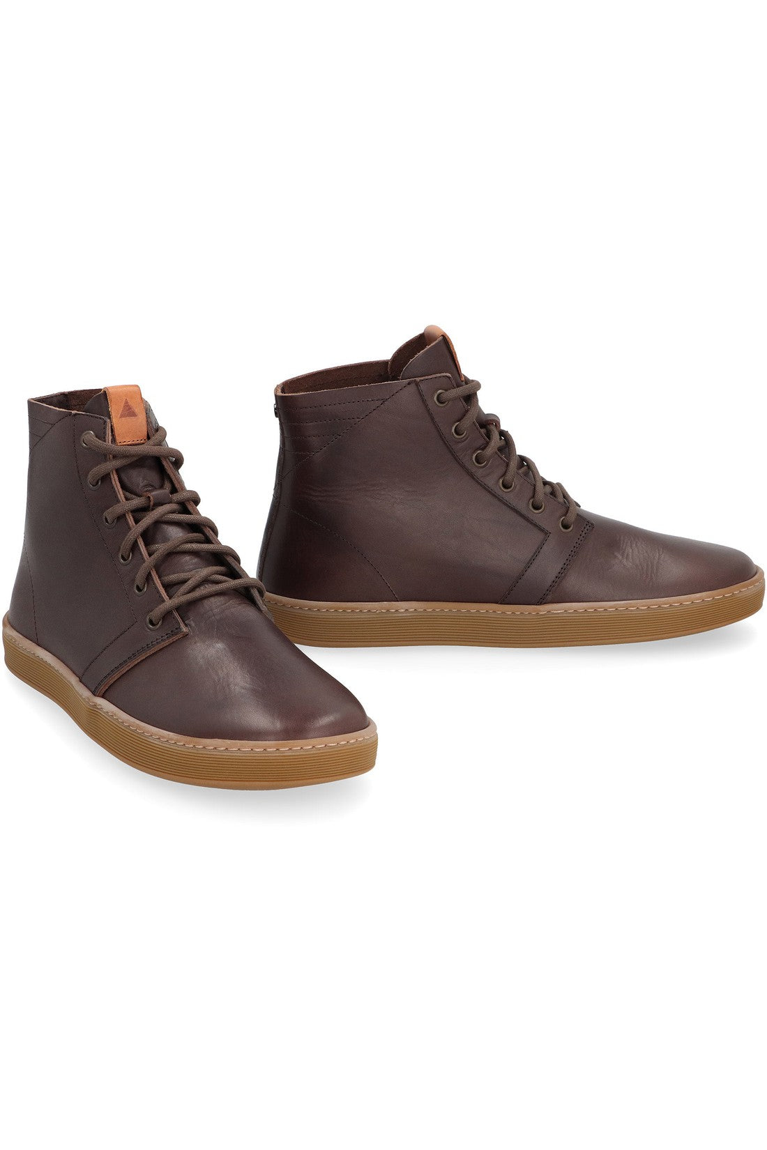 Volta-OUTLET-SALE-Leather high-top sneakers-ARCHIVIST