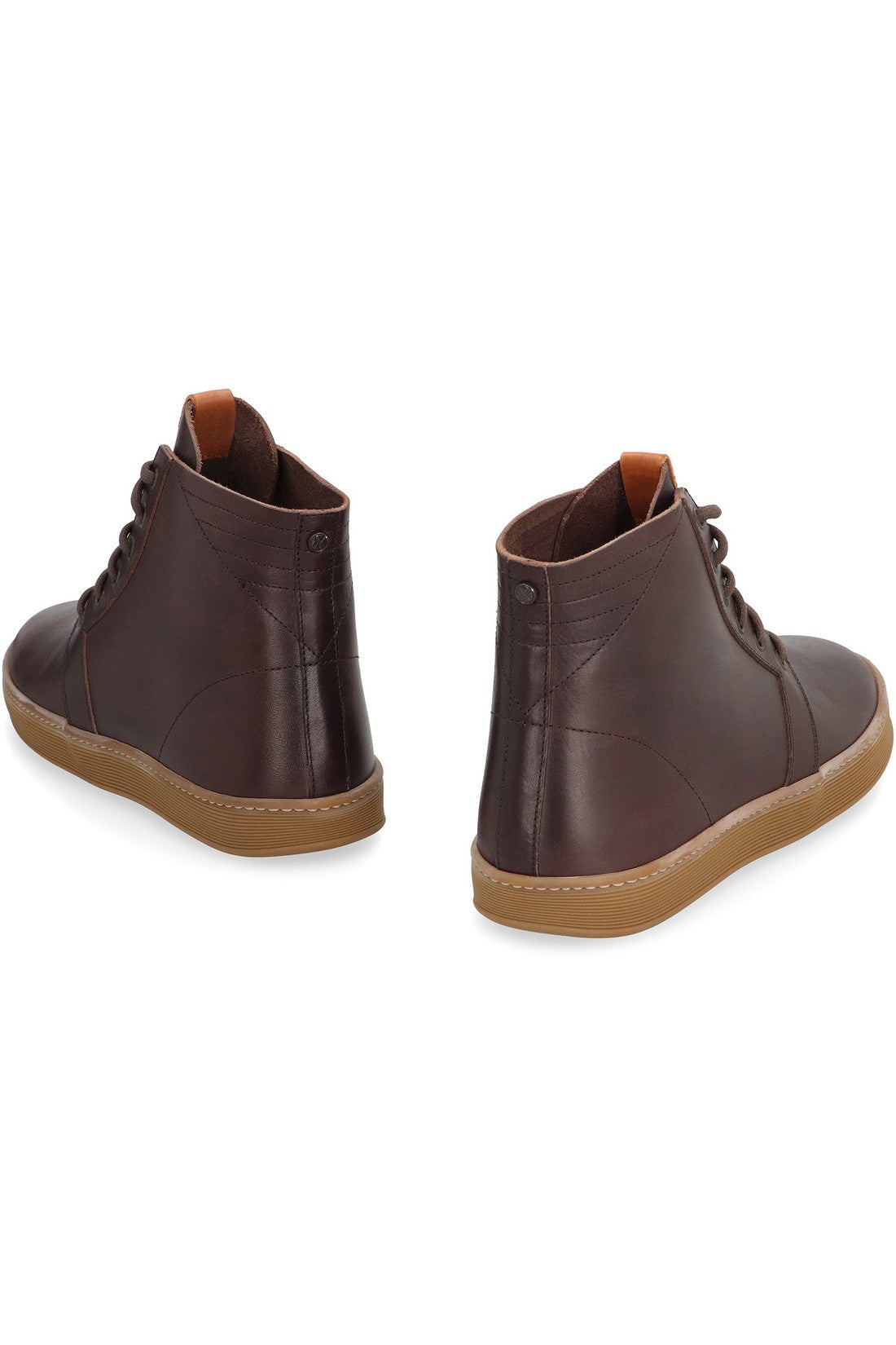 Volta-OUTLET-SALE-Leather high-top sneakers-ARCHIVIST