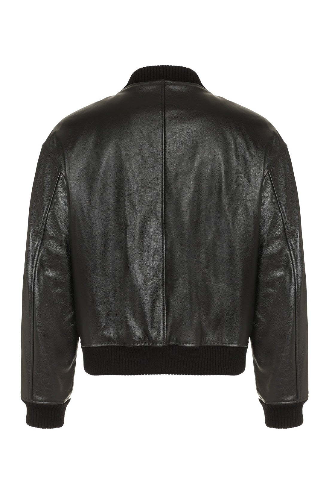 Dolce & Gabbana-OUTLET-SALE-Leather jacket-ARCHIVIST