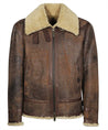 Dsquared2-OUTLET-SALE-Leather jacket-ARCHIVIST