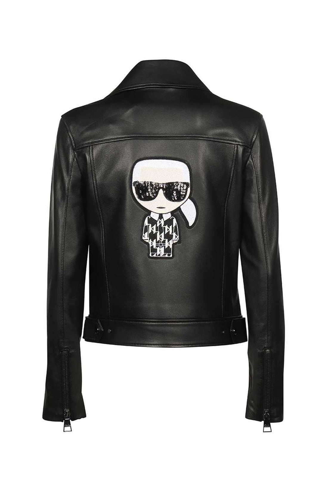 Karl Lagerfeld-OUTLET-SALE-Leather jacket-ARCHIVIST