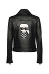 Karl Lagerfeld-OUTLET-SALE-Leather jacket-ARCHIVIST