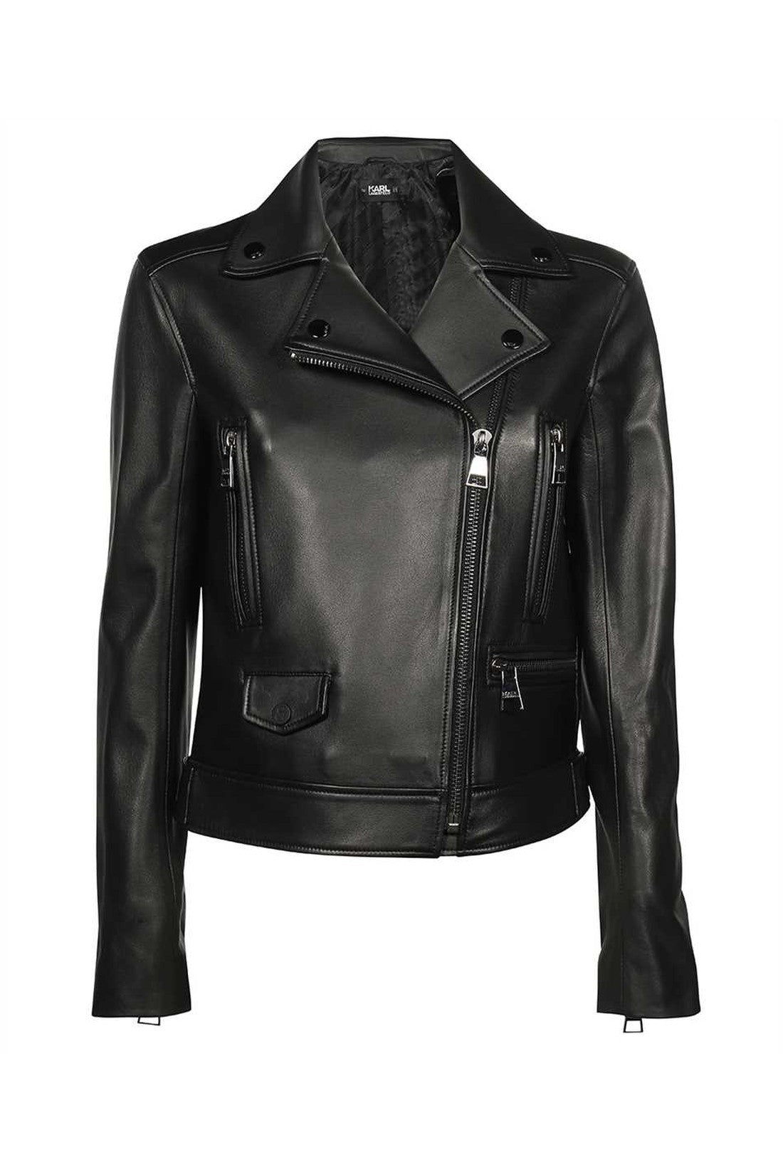 Karl Lagerfeld-OUTLET-SALE-Leather jacket-ARCHIVIST