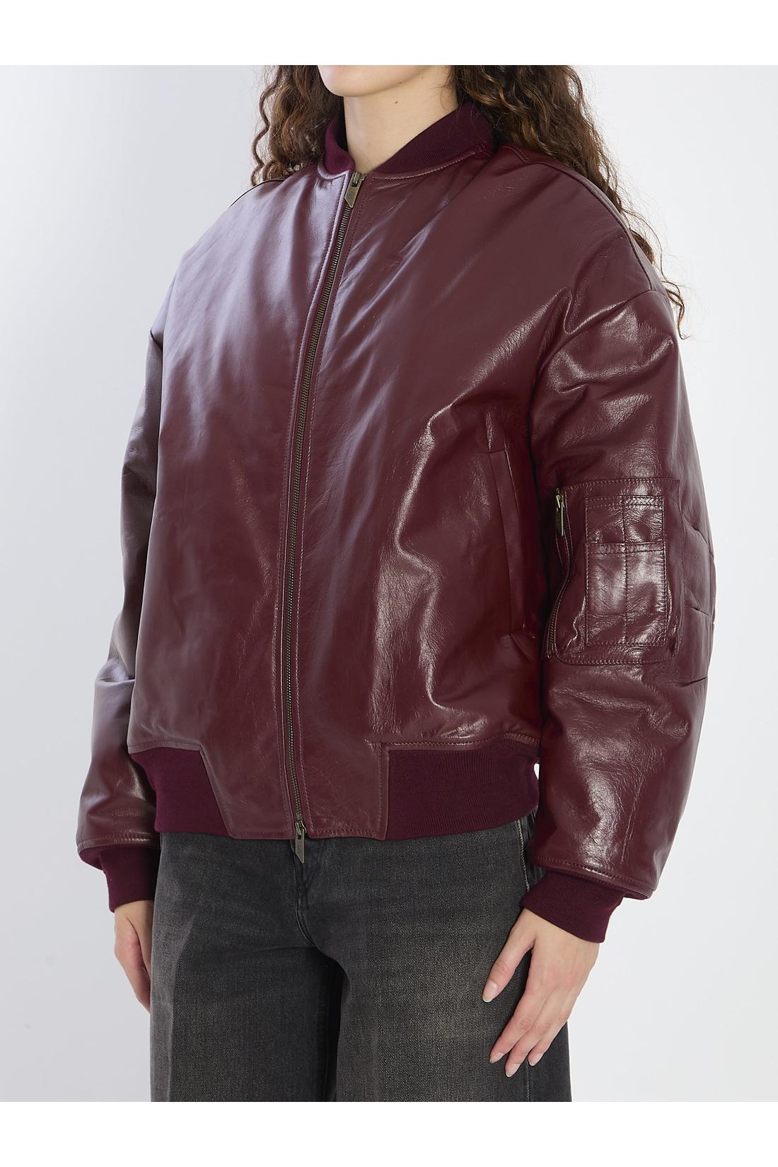 Salvatore Santoro-OUTLET-SALE-Leather jacket-ARCHIVIST