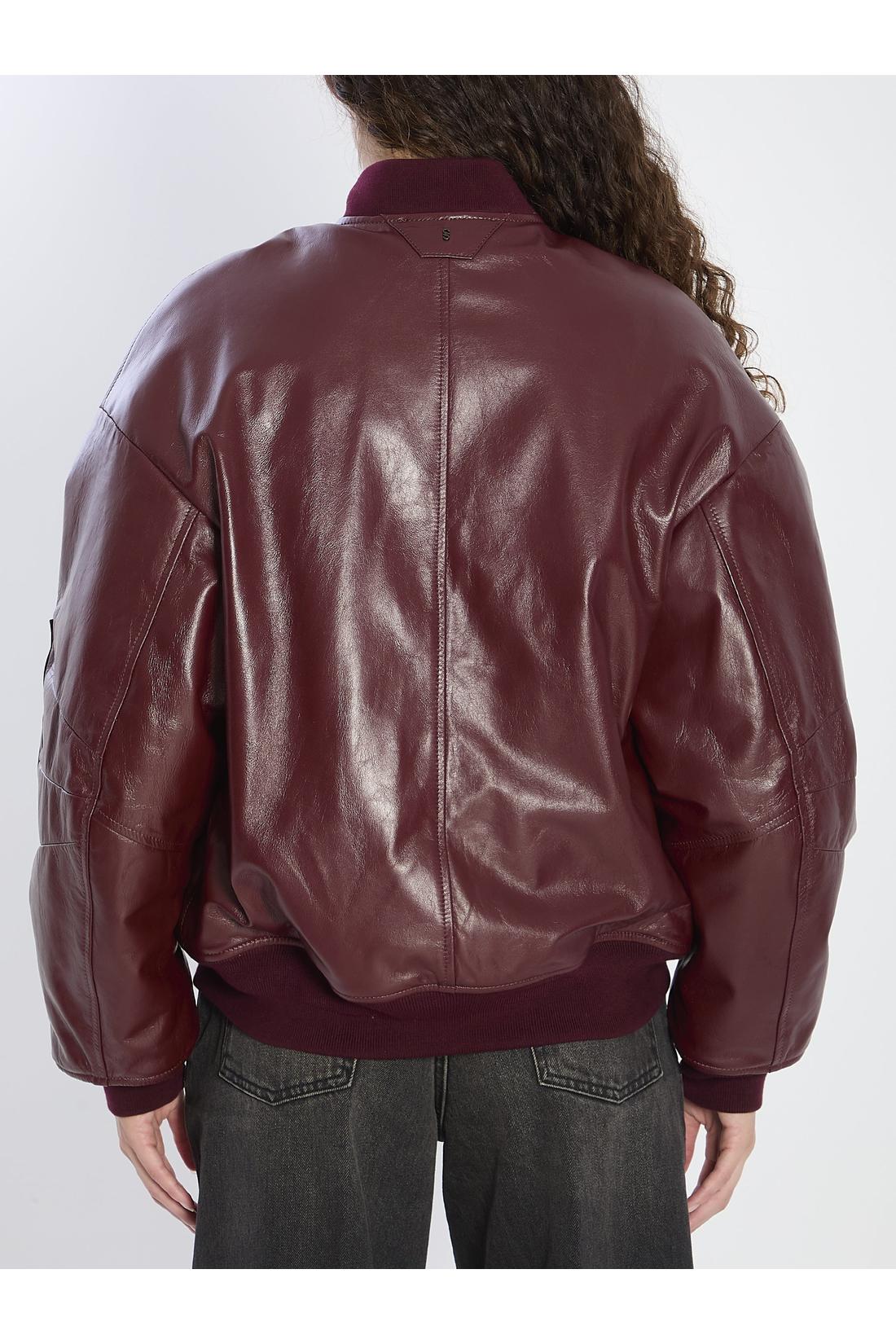 Salvatore Santoro-OUTLET-SALE-Leather jacket-ARCHIVIST