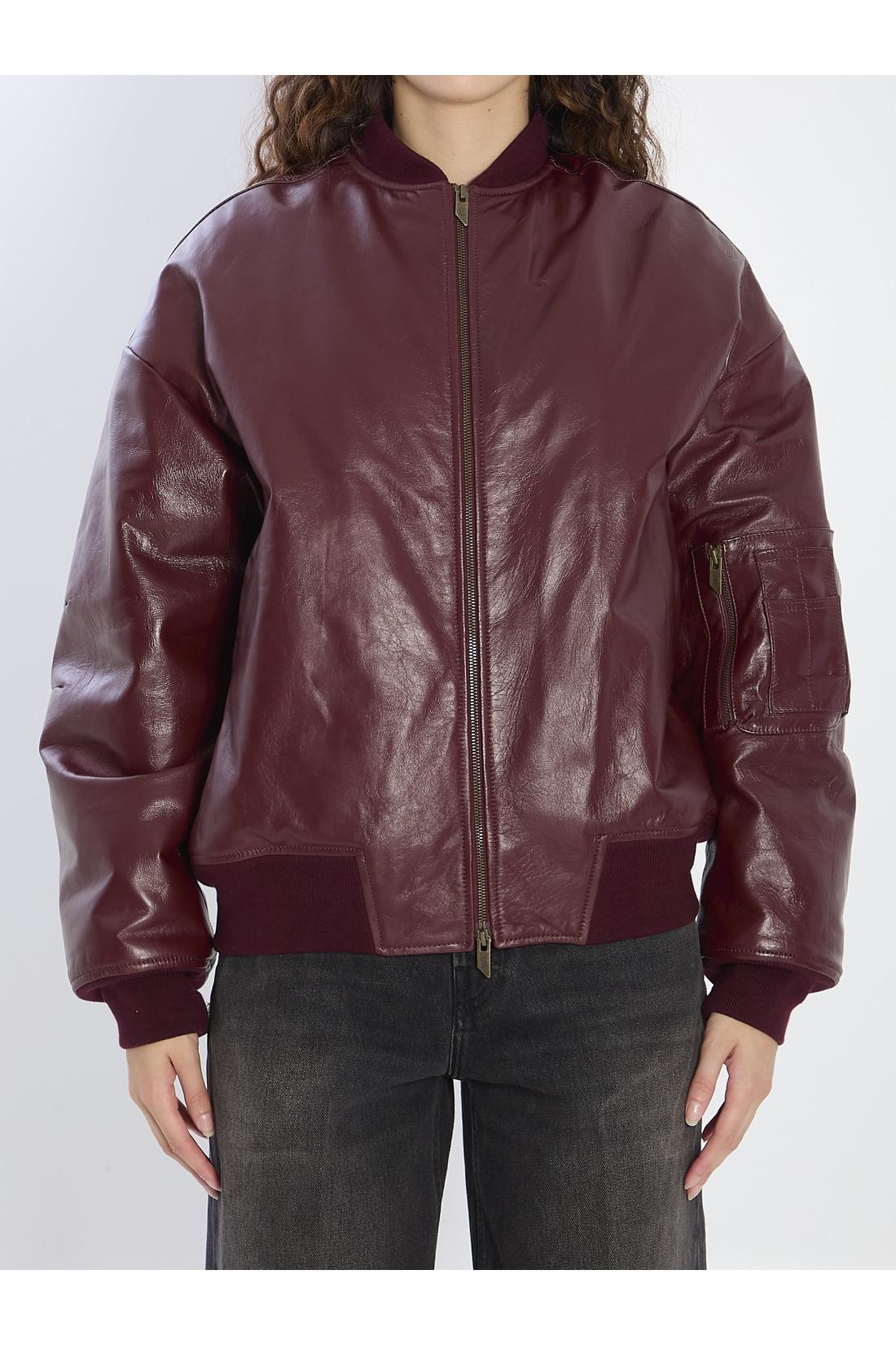 Salvatore Santoro-OUTLET-SALE-Leather jacket-ARCHIVIST