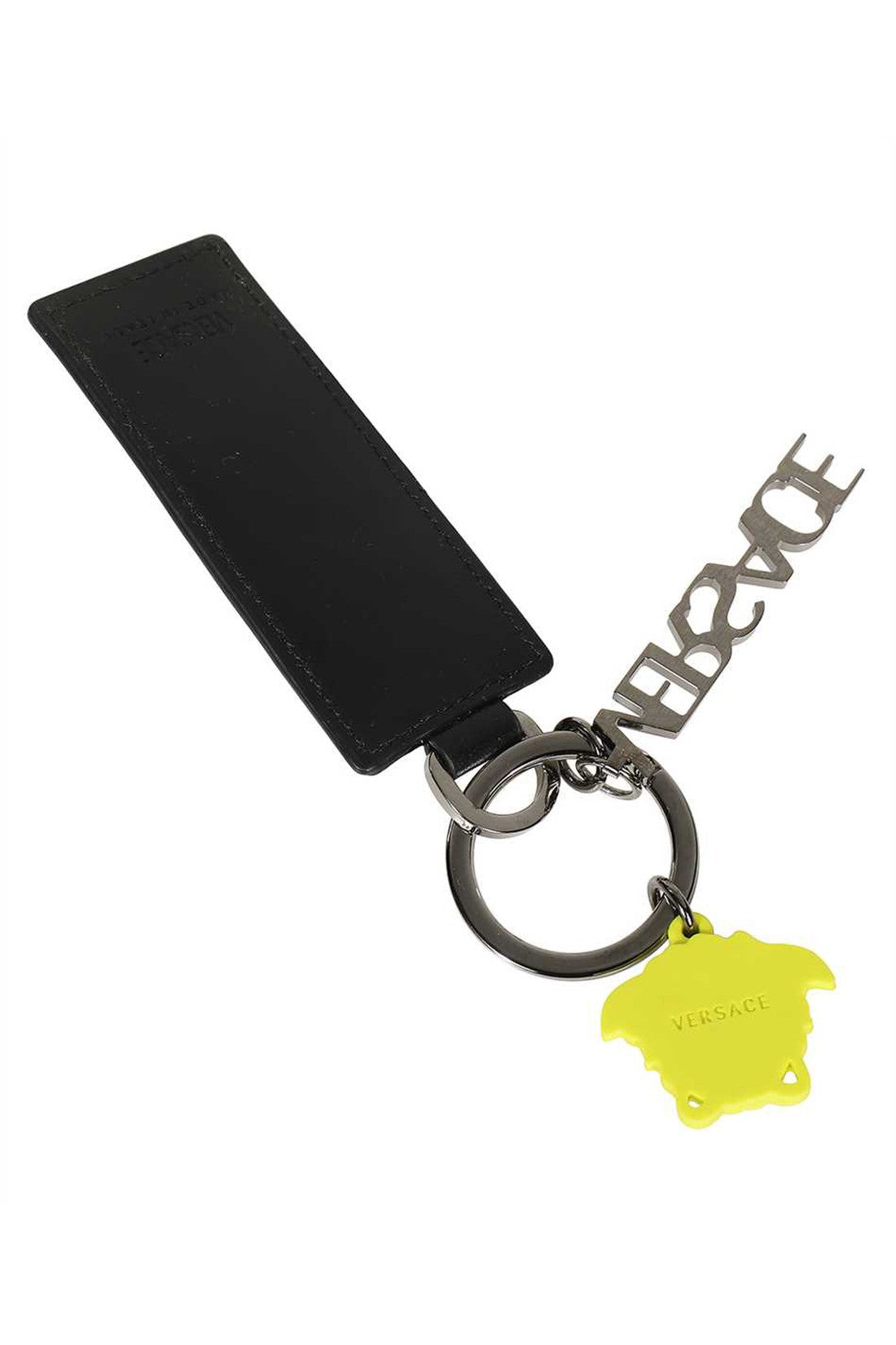 Versace-OUTLET-SALE-Leather keyring-ARCHIVIST