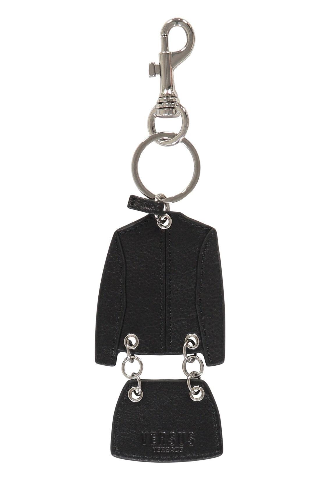 Versus Versace-OUTLET-SALE-Leather keyring-ARCHIVIST