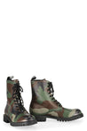 Jeremy Scott-OUTLET-SALE-Leather lace-up boots-ARCHIVIST