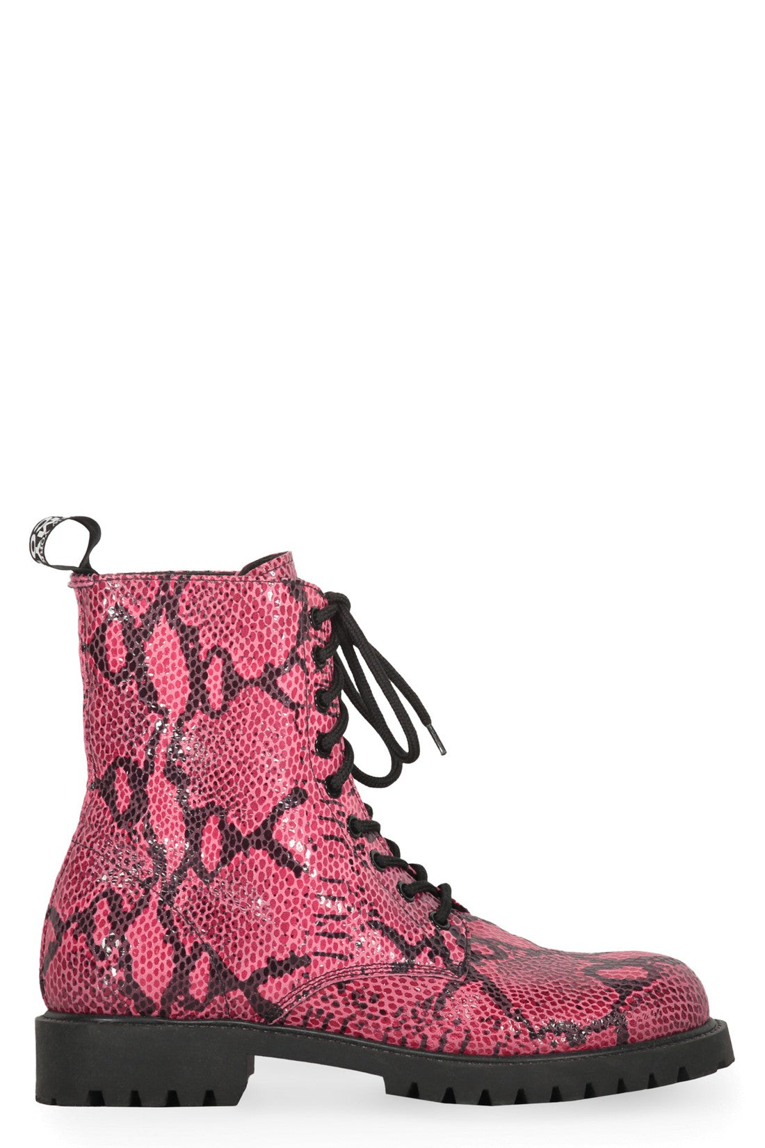 Jeremy Scott-OUTLET-SALE-Leather lace-up boots-ARCHIVIST