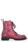 Jeremy Scott-OUTLET-SALE-Leather lace-up boots-ARCHIVIST