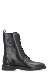 Tory Burch-OUTLET-SALE-Leather lace-up boots-ARCHIVIST