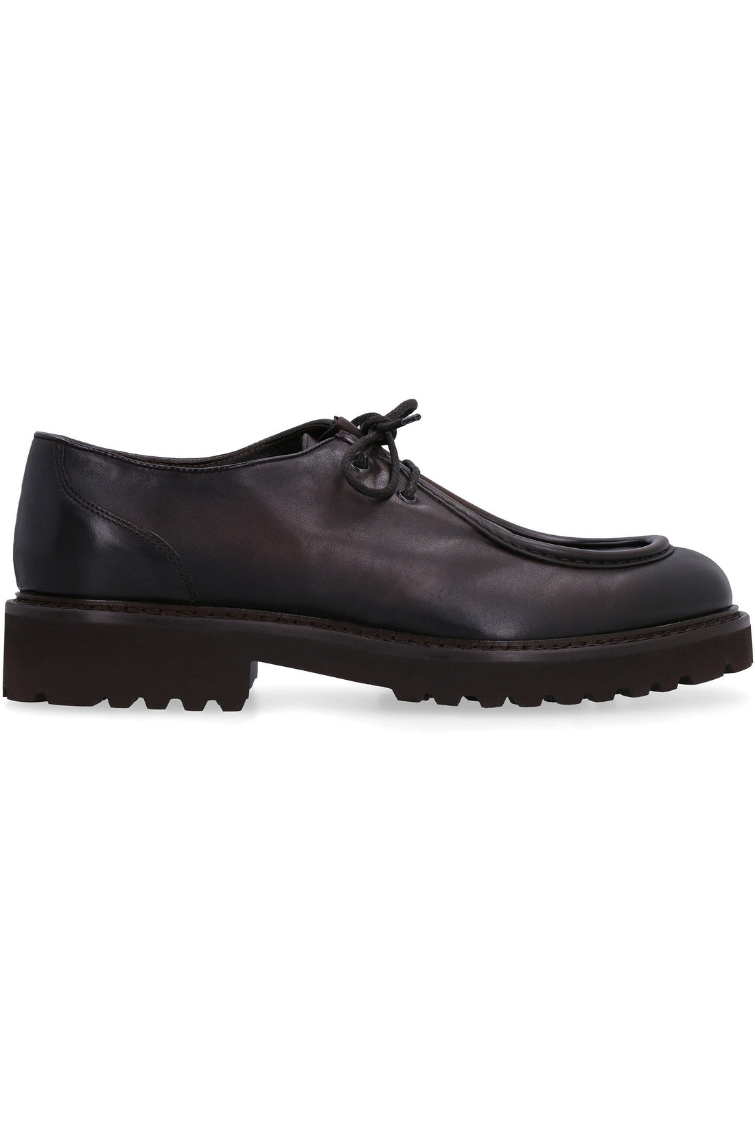 Doucal's-OUTLET-SALE-Leather lace-up shoes-ARCHIVIST