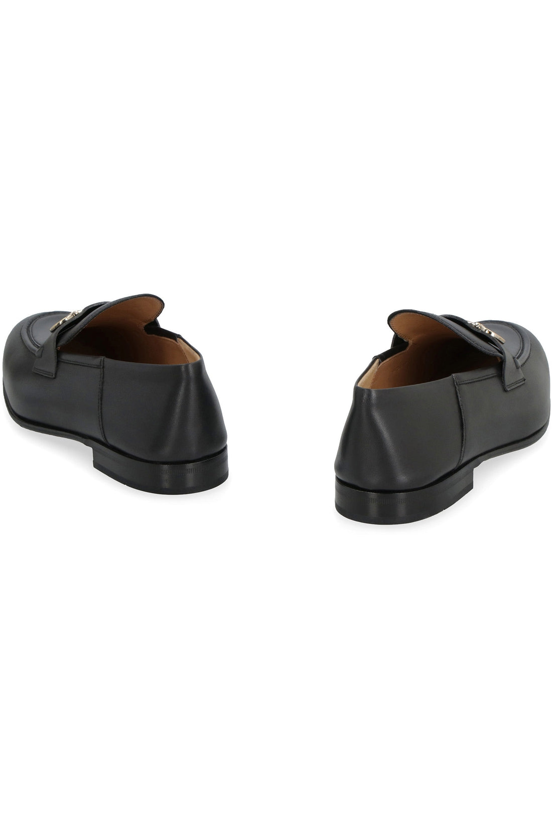 FERRAGAMO-OUTLET-SALE-Leather loafers-ARCHIVIST