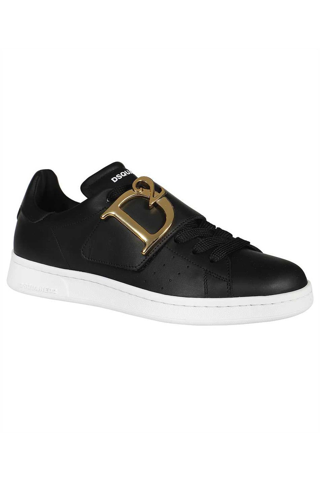 Dsquared2-OUTLET-SALE-Leather low-top sneakers-ARCHIVIST