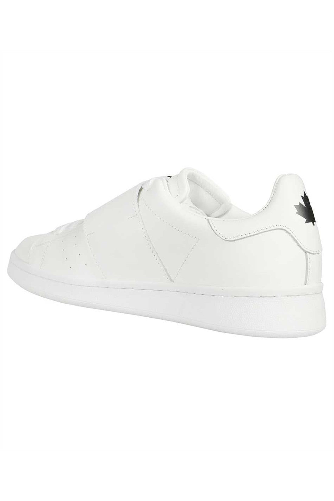 Dsquared2-OUTLET-SALE-Leather low-top sneakers-ARCHIVIST