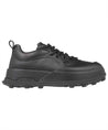 Jil Sander-OUTLET-SALE-Leather low-top sneakers-ARCHIVIST