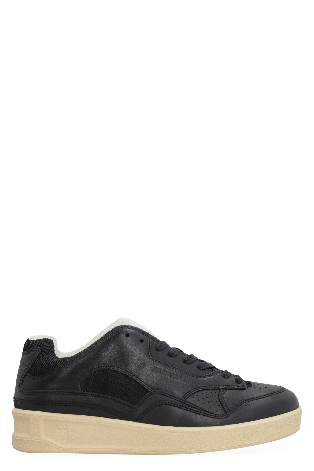 Jil Sander-OUTLET-SALE-Leather low-top sneakers-ARCHIVIST