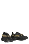 Love Moschino-OUTLET-SALE-Leather low-top sneakers-ARCHIVIST