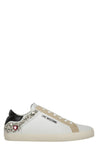 Love Moschino-OUTLET-SALE-Leather low-top sneakers-ARCHIVIST