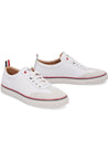 Thom Browne-OUTLET-SALE-Leather low-top sneakers-ARCHIVIST