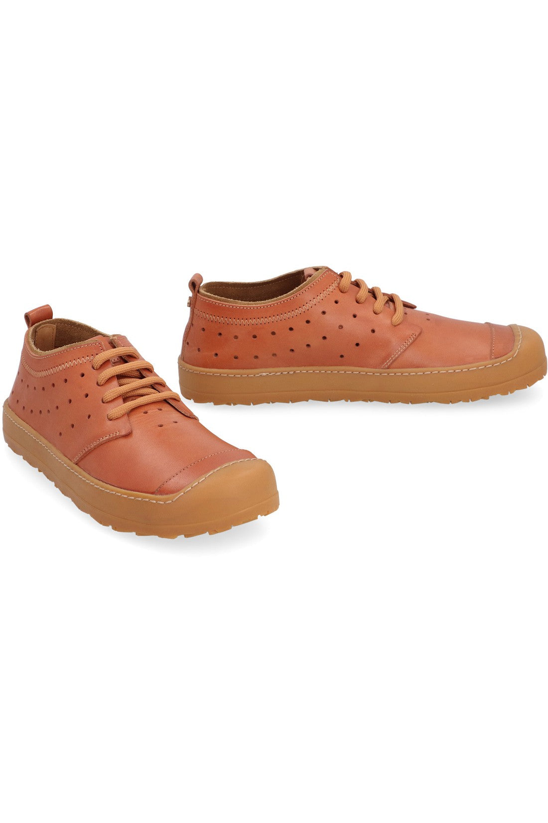 Volta-OUTLET-SALE-Leather low-top sneakers-ARCHIVIST