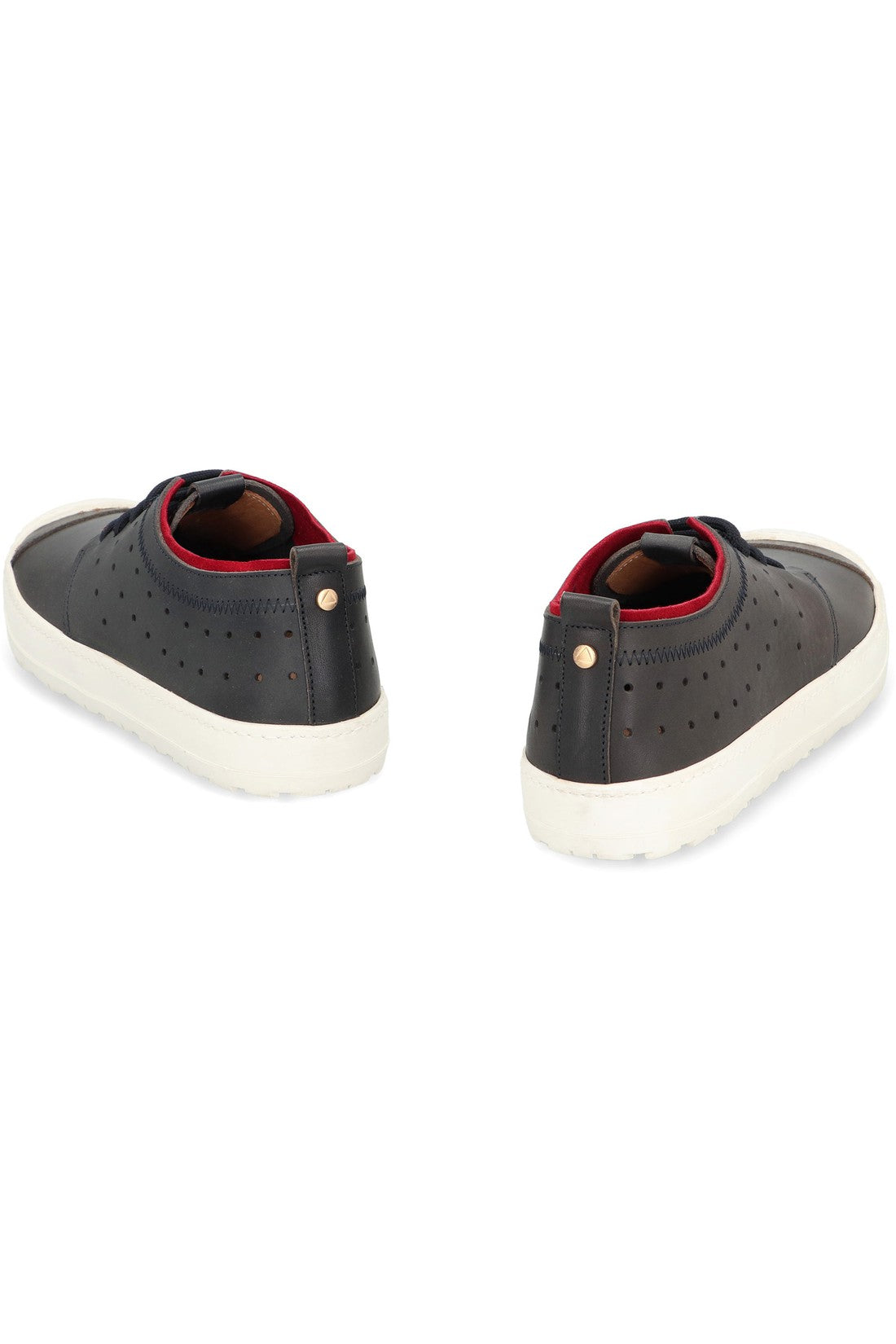 Volta-OUTLET-SALE-Leather low-top sneakers-ARCHIVIST