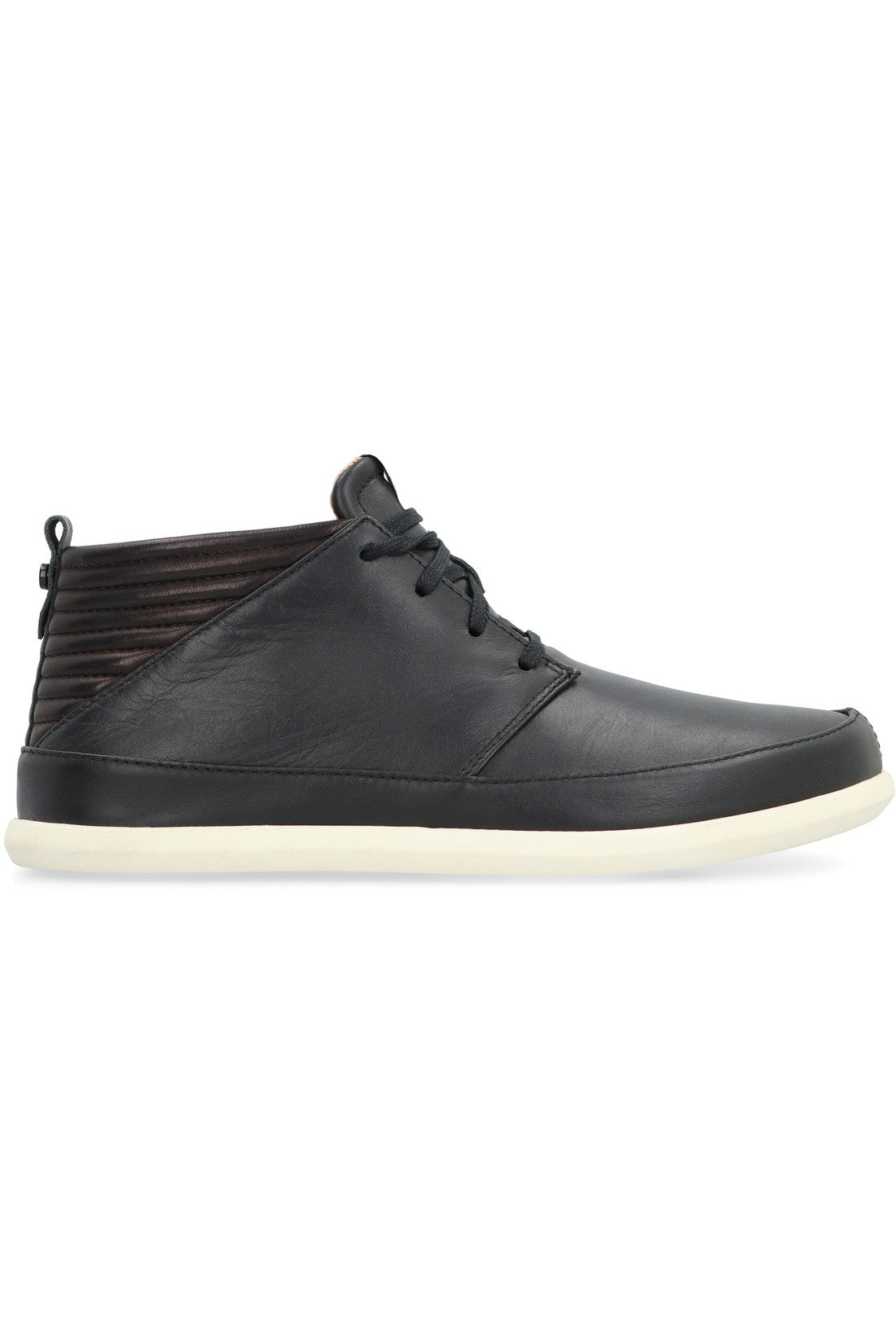 Volta-OUTLET-SALE-Leather mid-top sneakers-ARCHIVIST