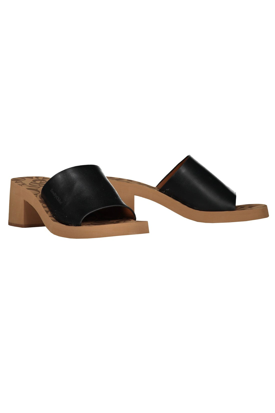 See By Chloé-OUTLET-SALE-Leather mules-ARCHIVIST