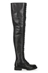 Jeremy Scott-OUTLET-SALE-Leather over-the-knee boots-ARCHIVIST