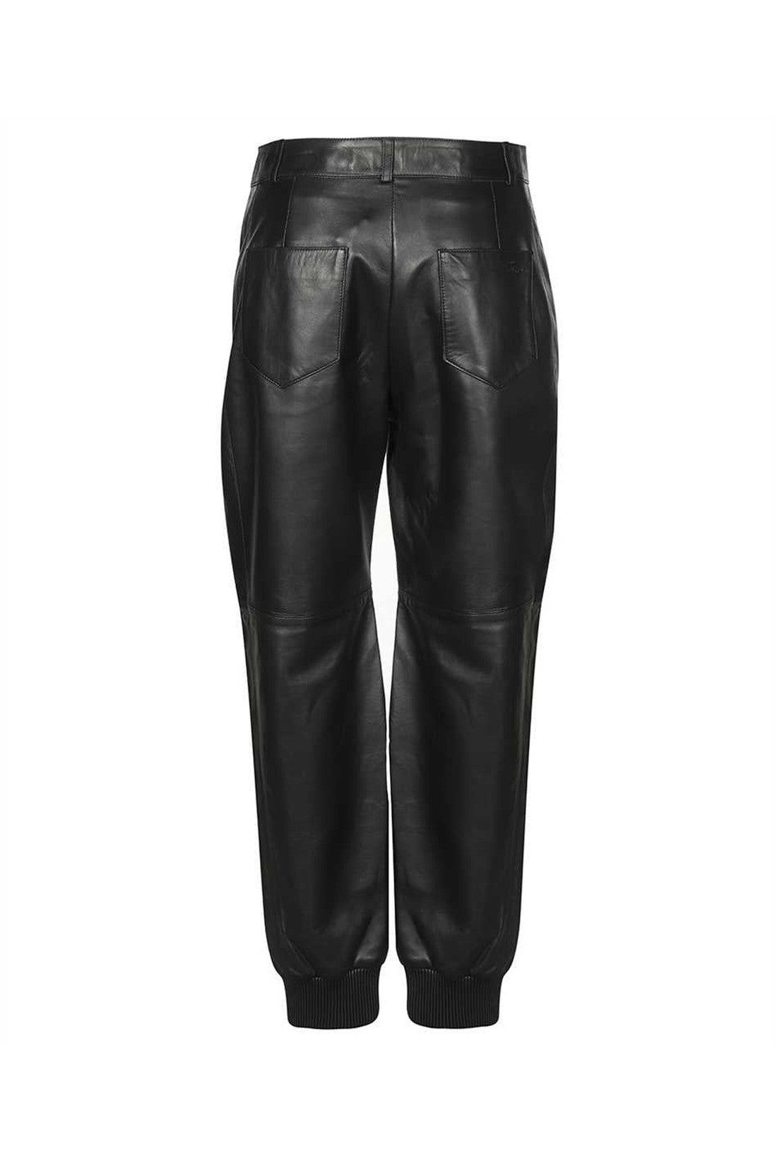 Karl Lagerfeld-OUTLET-SALE-Leather pants-ARCHIVIST