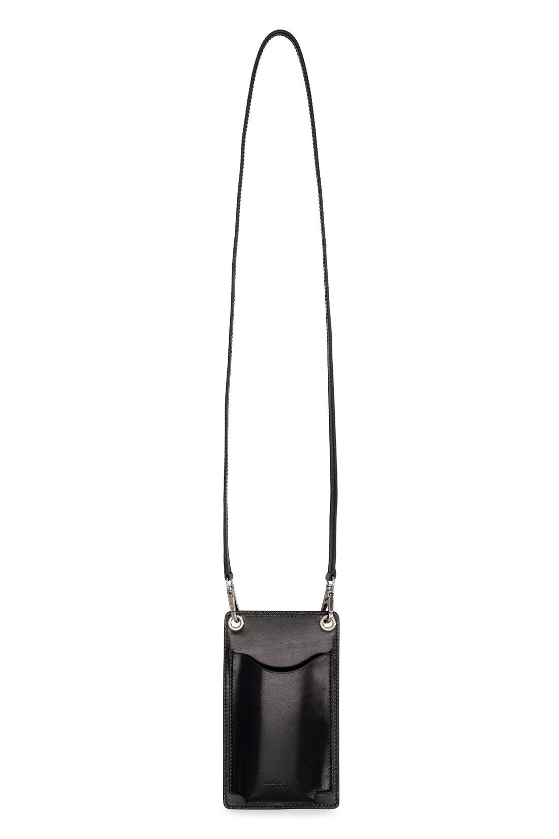 Dolce & Gabbana-OUTLET-SALE-Leather phone-bag-ARCHIVIST