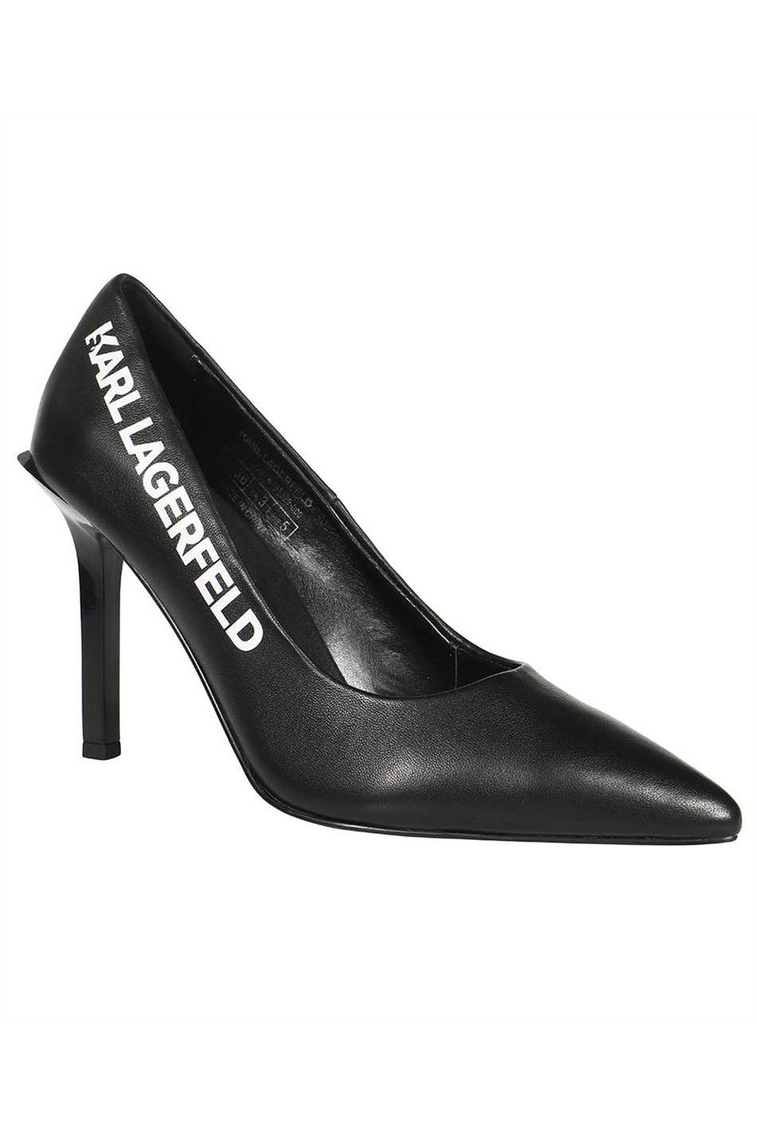 Karl Lagerfeld-OUTLET-SALE-Leather pumps-ARCHIVIST