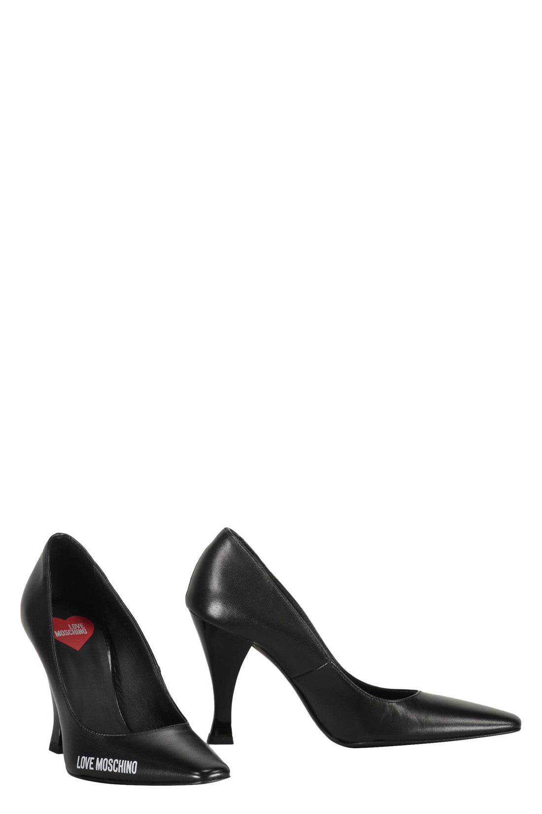 Love Moschino-OUTLET-SALE-Leather pumps-ARCHIVIST