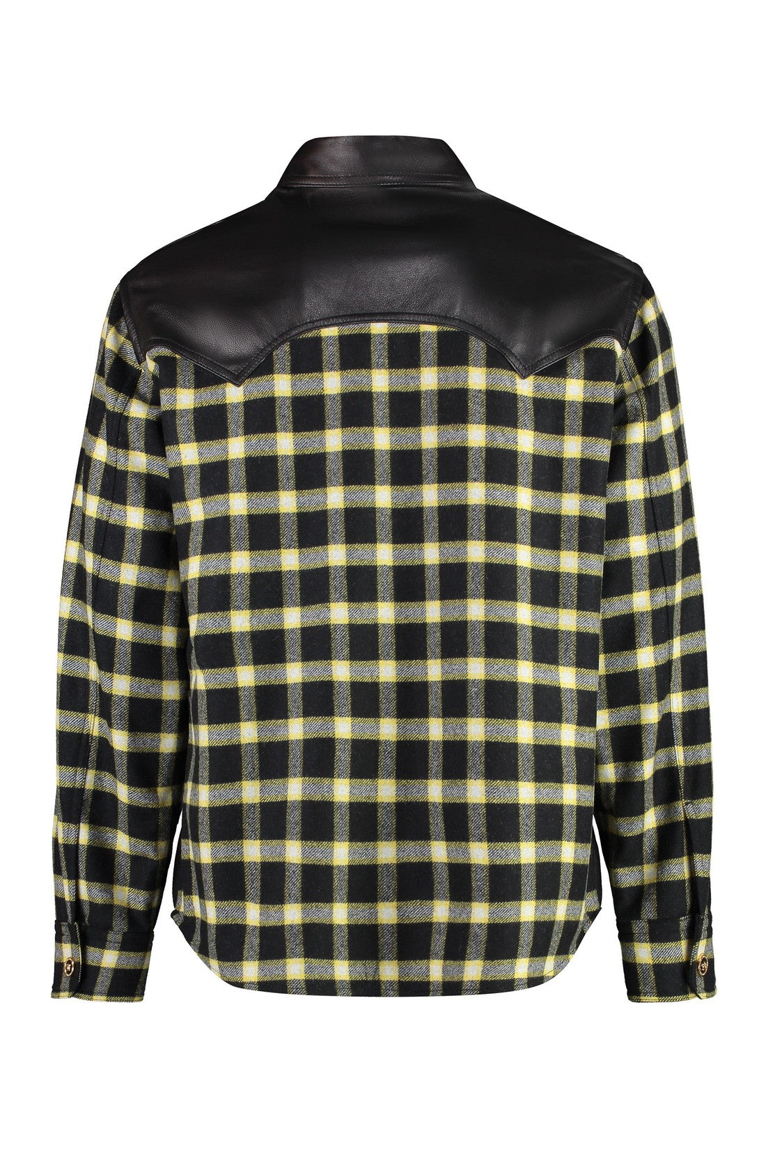 Versace-OUTLET-SALE-Leather shirt-ARCHIVIST