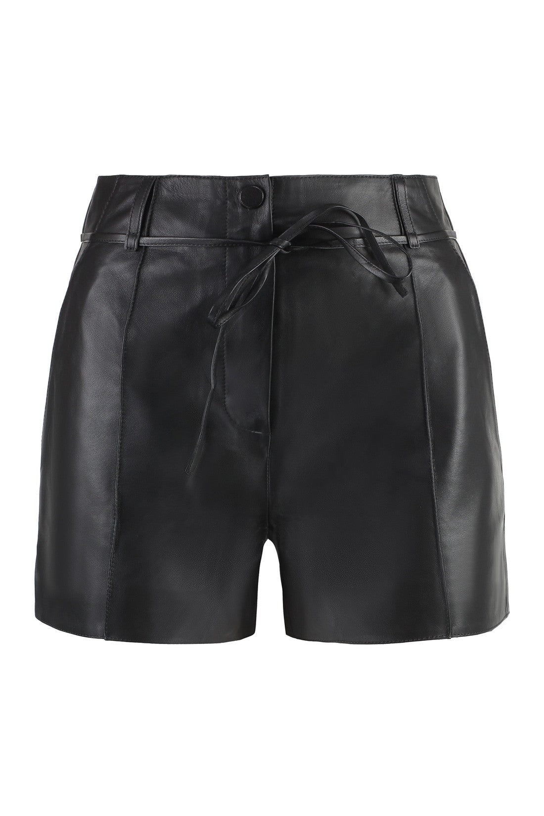 Yves Salomon-OUTLET-SALE-Leather shorts-ARCHIVIST