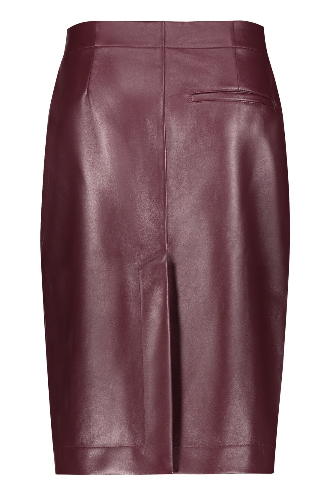 Bottega Veneta-OUTLET-SALE-Leather skirt-ARCHIVIST