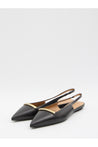 Tod'S-OUTLET-SALE-Leather slingback ballerinas-ARCHIVIST