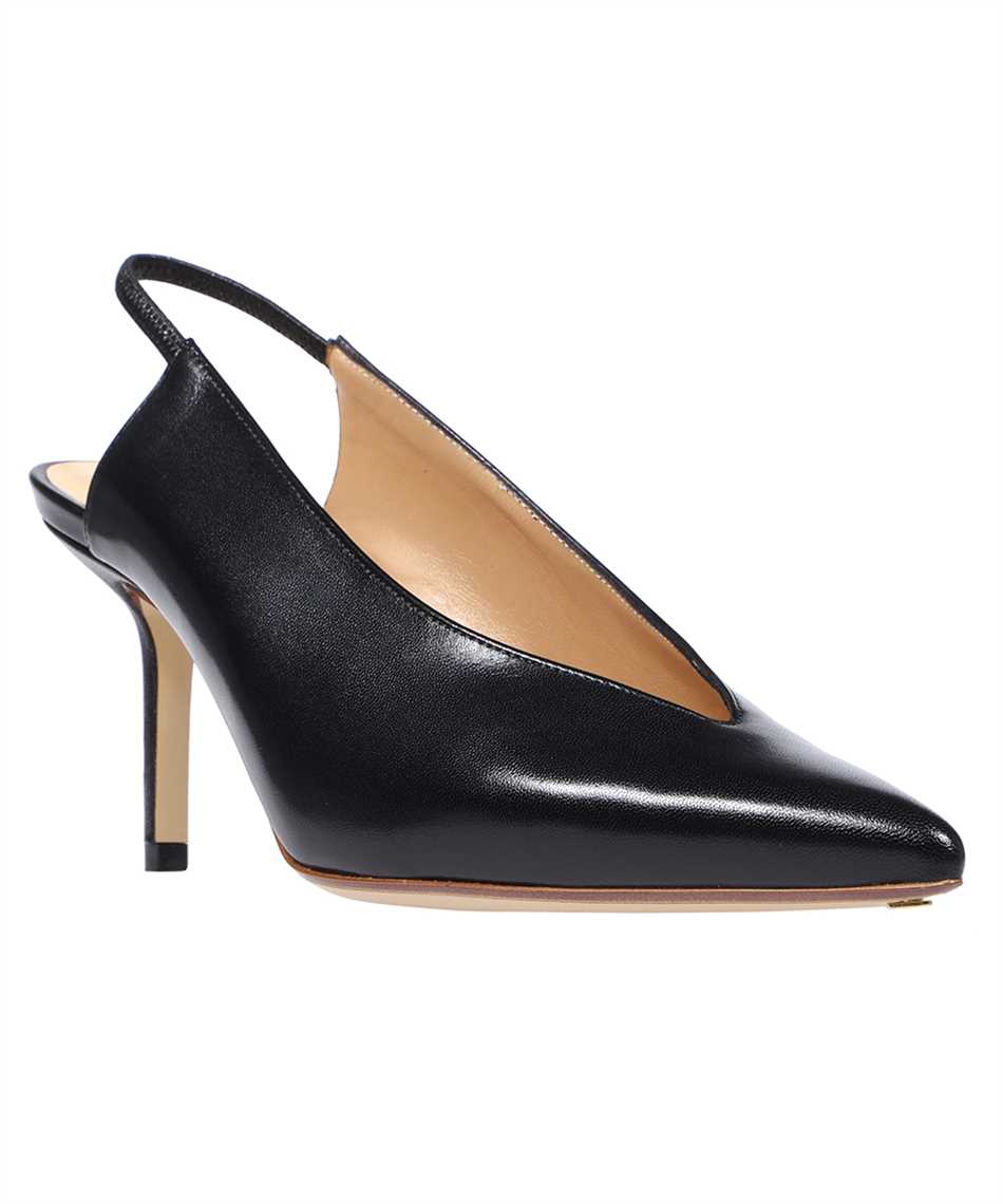 Francesco Russo-OUTLET-SALE-Leather slingback pumps-ARCHIVIST