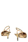 Francesco Russo-OUTLET-SALE-Leather slingback pumps-ARCHIVIST