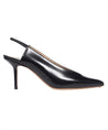 Francesco Russo-OUTLET-SALE-Leather slingback pumps-ARCHIVIST