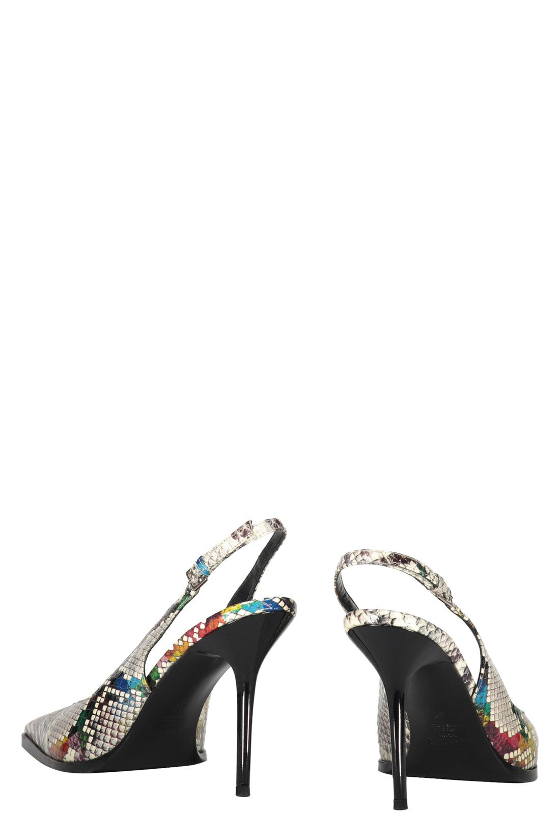 Missoni-OUTLET-SALE-Leather slingback pumps-ARCHIVIST