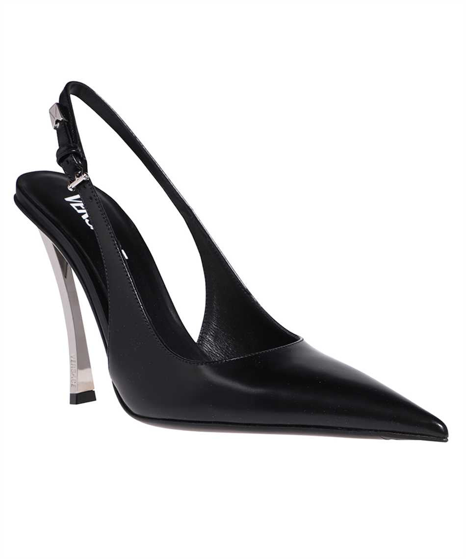 Versace-OUTLET-SALE-Leather slingback pumps-ARCHIVIST