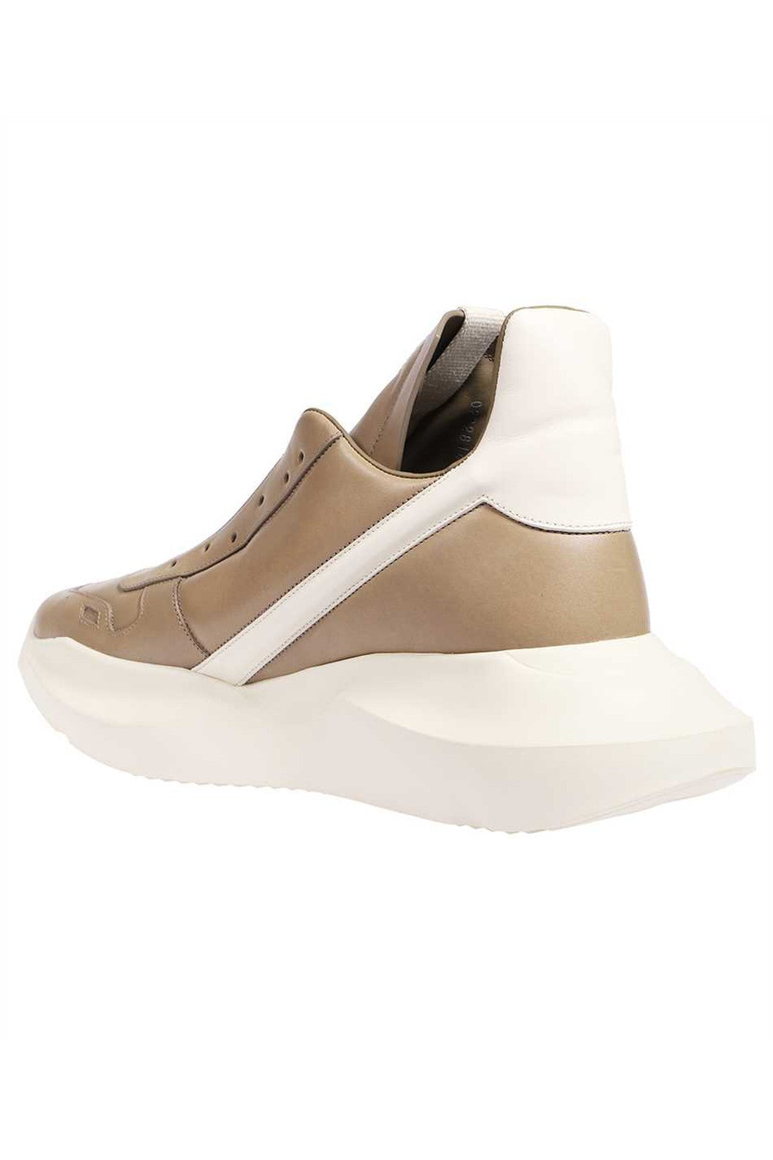 Rick Owens-OUTLET-SALE-Leather sneakers-ARCHIVIST