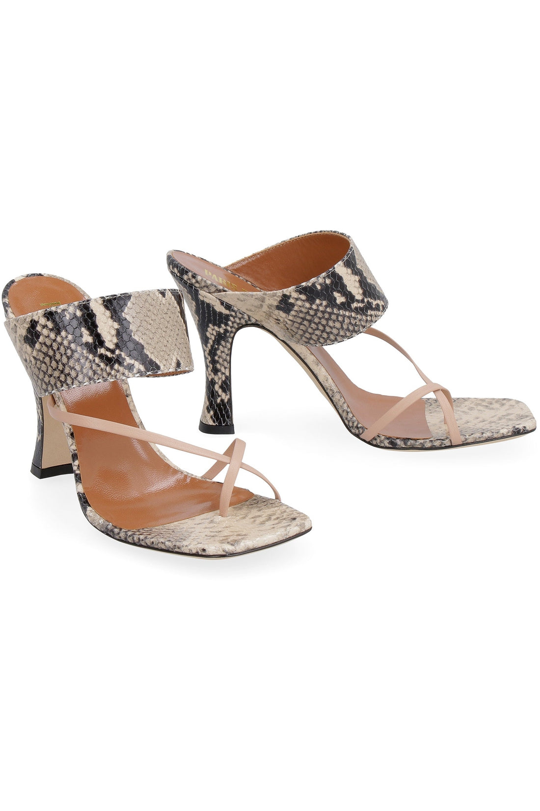 Paris Texas-OUTLET-SALE-Leather thong-sandals-ARCHIVIST