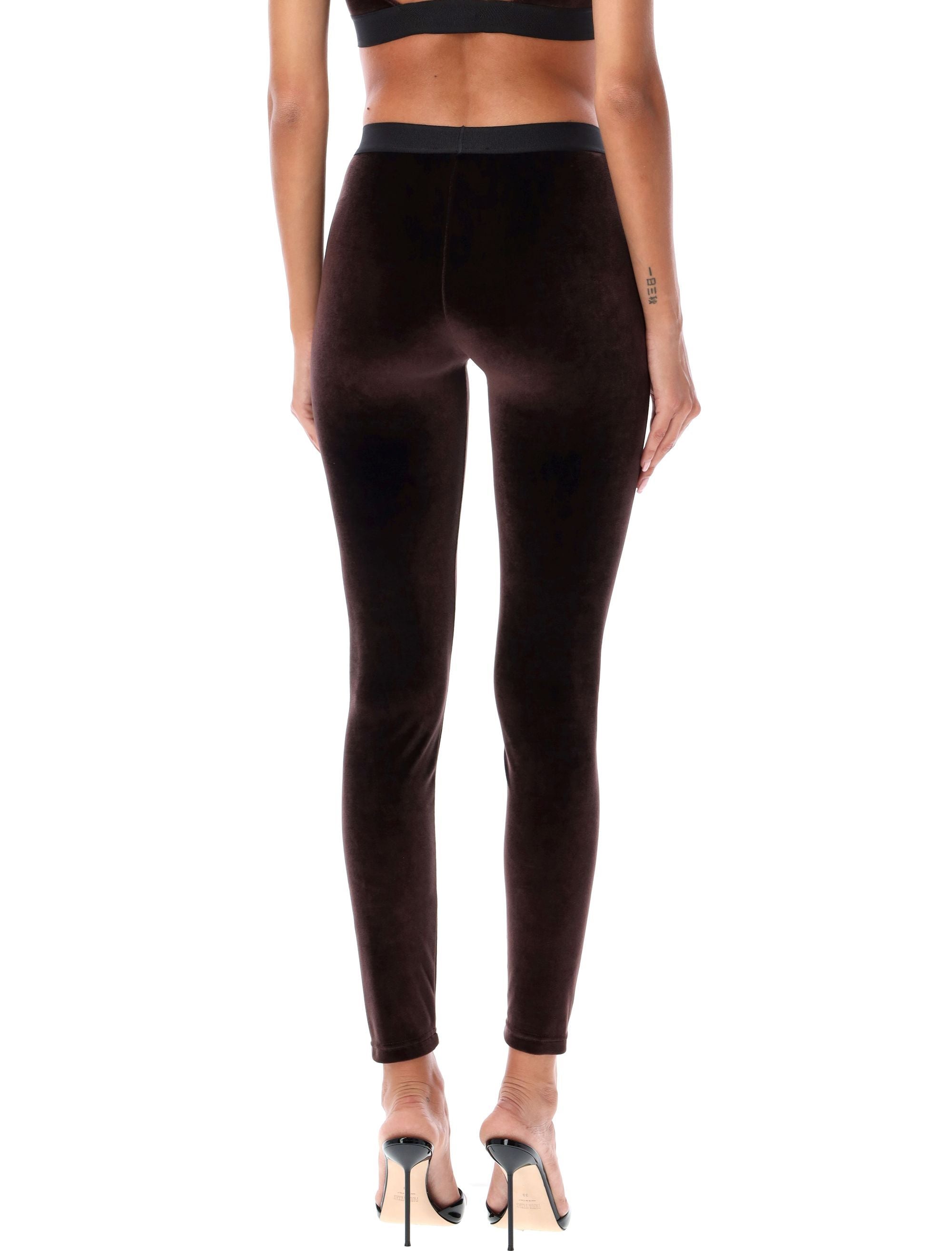 TOM FORD-OUTLET-SALE-Leggings BRAUN-ARCHIVIST