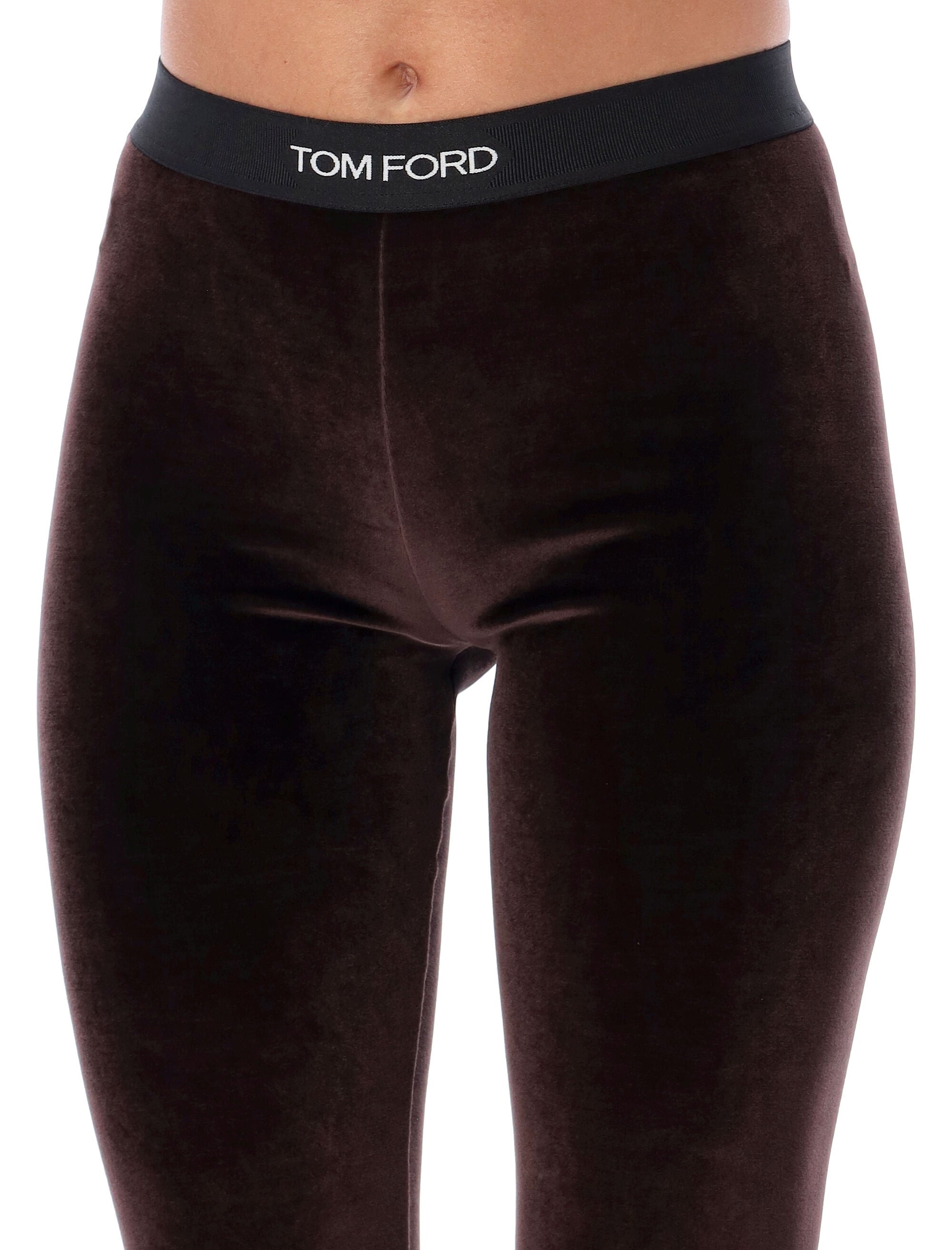 TOM FORD-OUTLET-SALE-Leggings BRAUN-ARCHIVIST