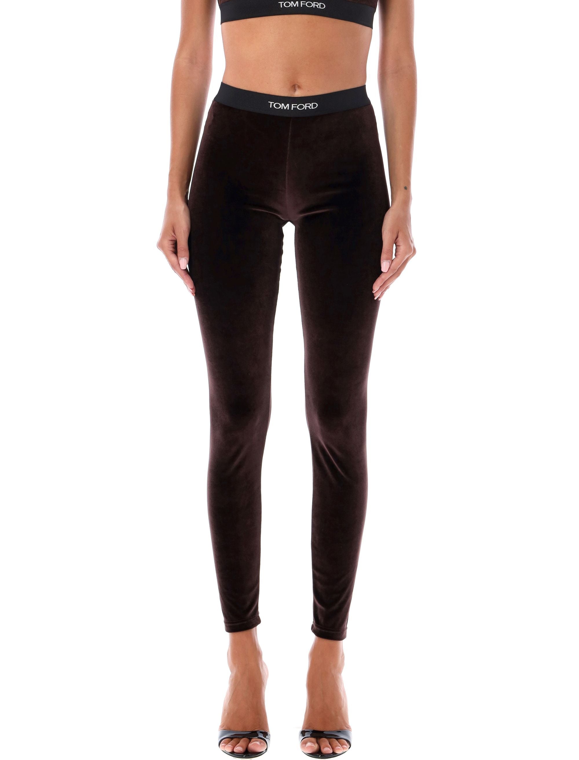 TOM FORD-OUTLET-SALE-Leggings BRAUN-ARCHIVIST