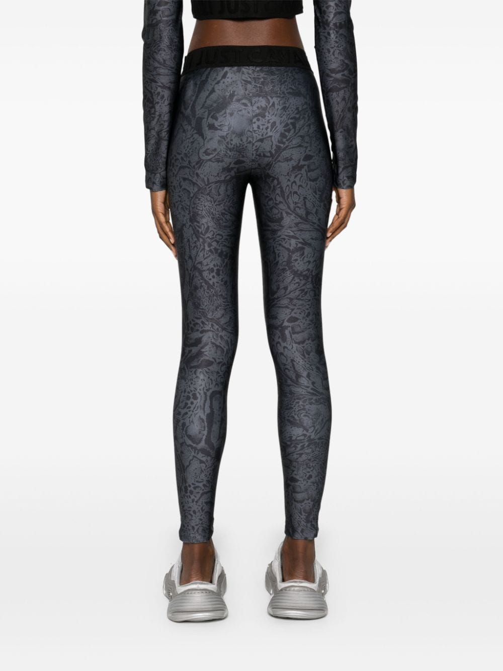 Just Cavalli-OUTLET-SALE-Leggings GRAU-ARCHIVIST