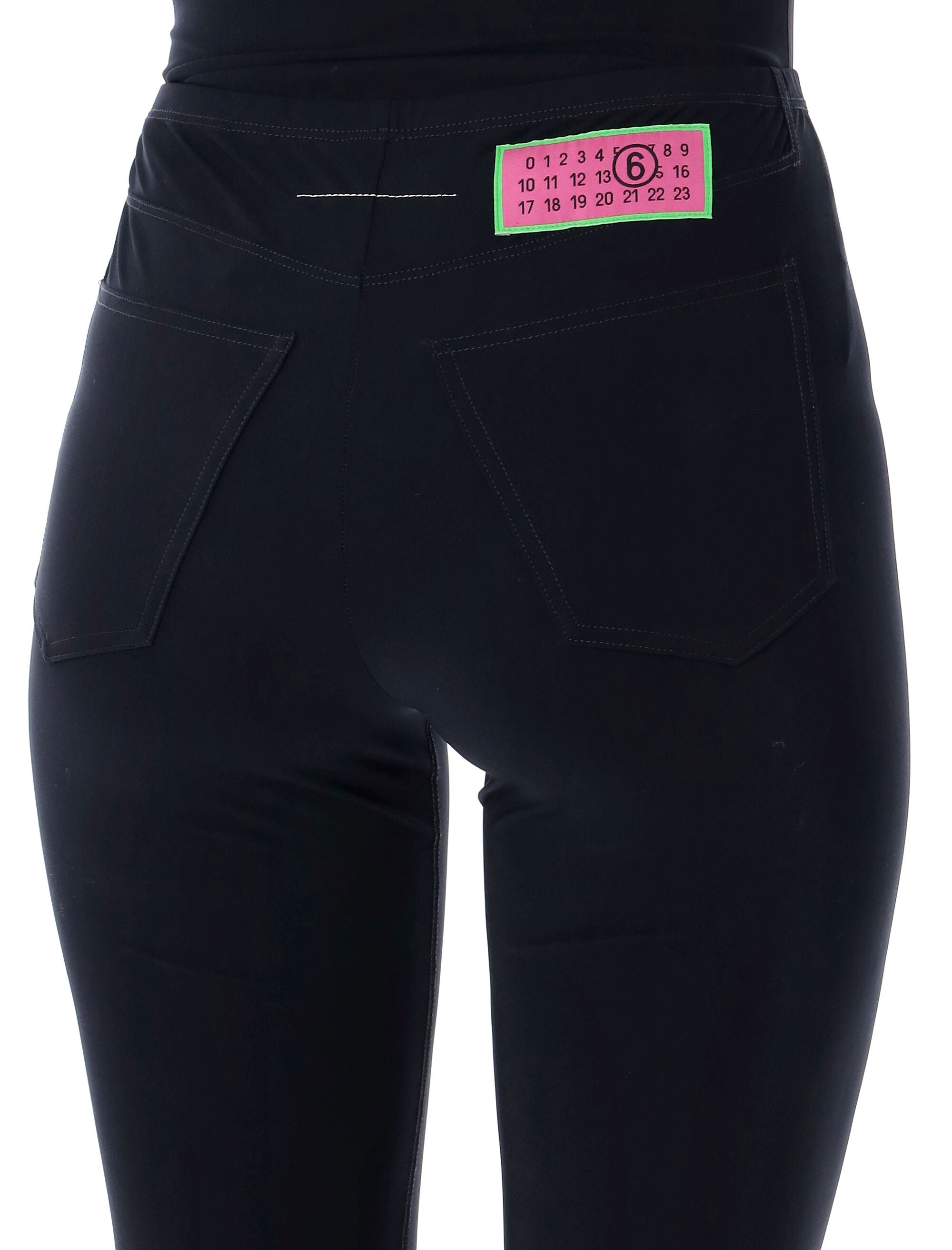 MM6 MAISON MARGIELA KIDS-OUTLET-SALE-Leggings SCHWARZ-ARCHIVIST